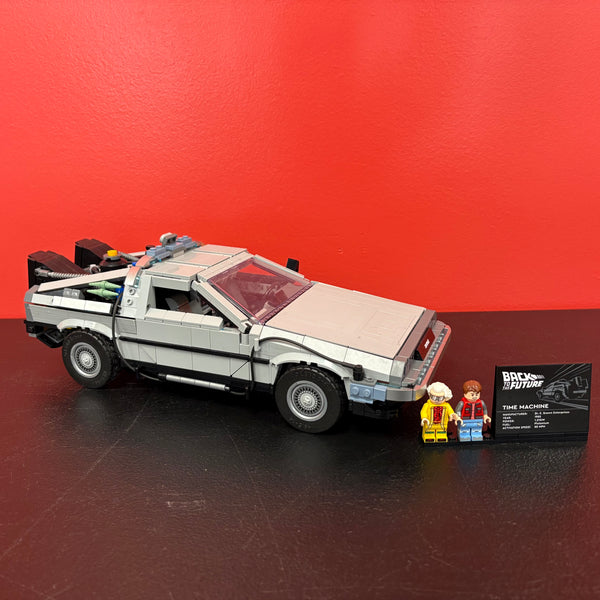 LEGO 10300 Back to the Future Time Machine *Prebuilt Set*