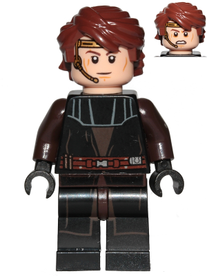 sw0939 Anakin Skywalker (Black Legs, Headset)