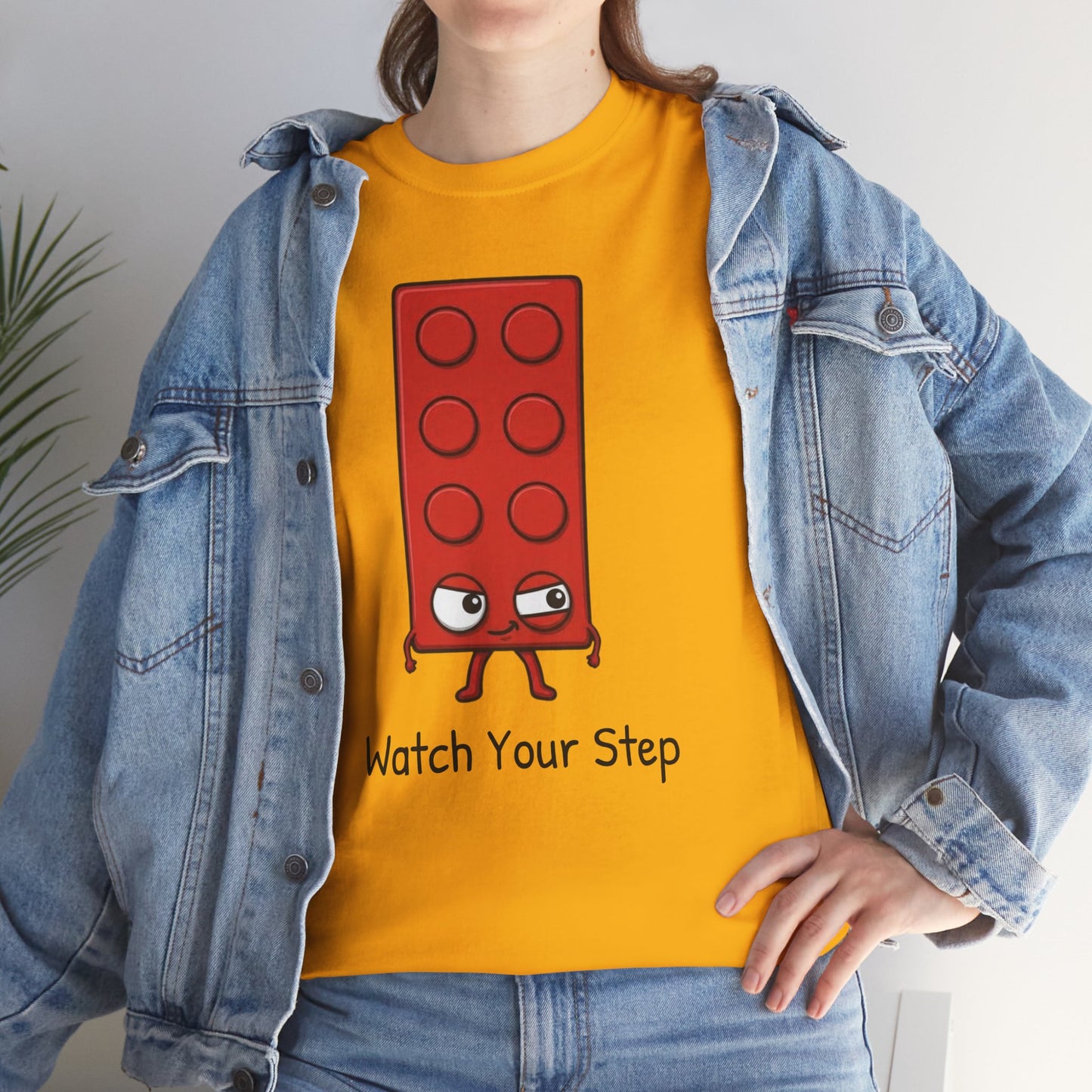 Watch Your Step Brick T‑Shirt