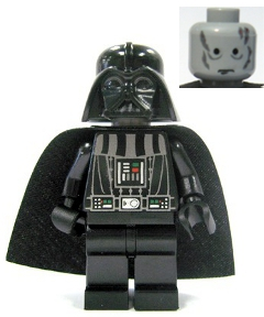 sw0232 Darth Vader (Death Star torso - no Eyebrows)