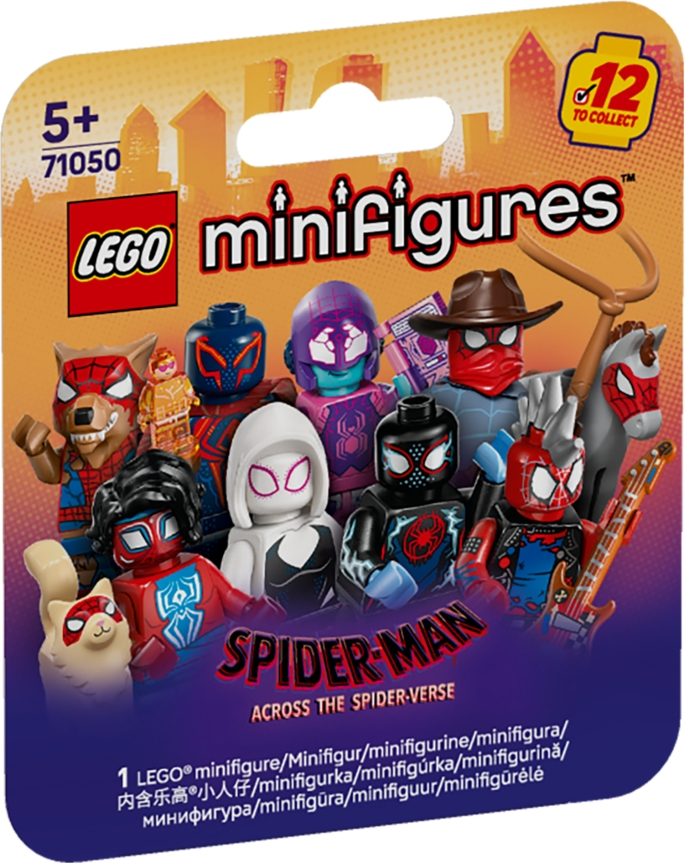 71050 Minifigure, Spider-Man Across the Spider-Verse (Complete Random Set of 1 Minifigure)
