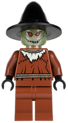 bat016 Scarecrow - Glow in the Dark Head (cracked torso)
