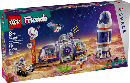 42605 Mars Space Base and Rocket