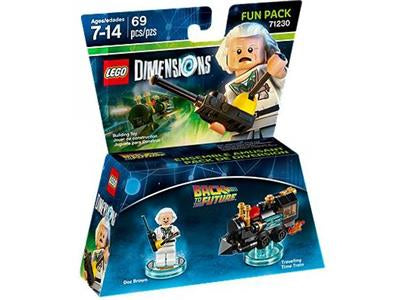 71230 Fun Pack - Back to the Future (Doc Brown and Traveling Time Train)