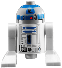 sw0217 Astromech Droid, R2-D2, Light Bluish Gray Head